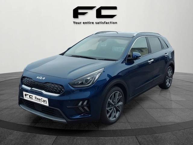 Kia Niro 1.6 GDi Hybrid 4 5dr DCT Estate Petrol / Electric Hybrid Ocean Blue Premium Metallic
