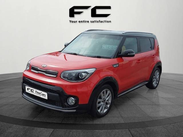 Kia Soul 1.6 GDi 2 5dr Hatchback Petrol Inferno Red Metallic With Quartz Black Roof