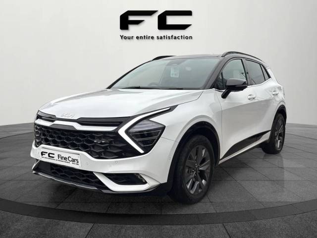 Kia Sportage 1.6T GDi 207 HEV GT-Line S 5dr Auto Estate Petrol / Electric Hybrid White