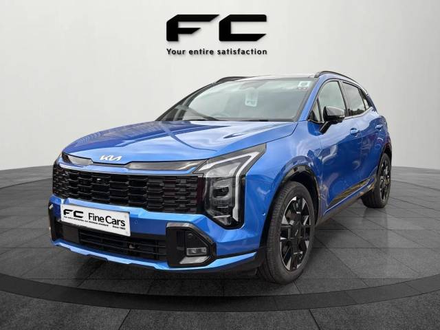 Kia Sportage 1.6T GDi HEV GT-Line S 5dr Auto Estate Petrol / Electric Hybrid Blue Flame Premium Metallic