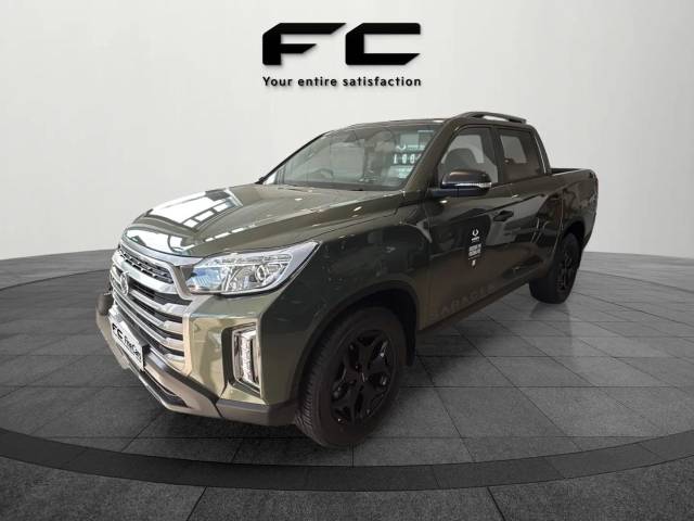 KGM Musso 2.2 Double Cab Pick Up Saracen Auto Double Cab Diesel Amazon Green Premium Metallic