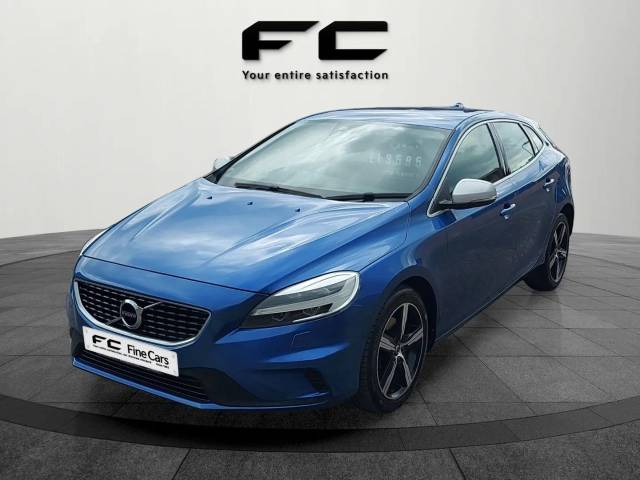 Volvo V40 2.0 T2 [122] R DESIGN Nav Plus 5dr Hatchback Petrol Blue Premium Metallic