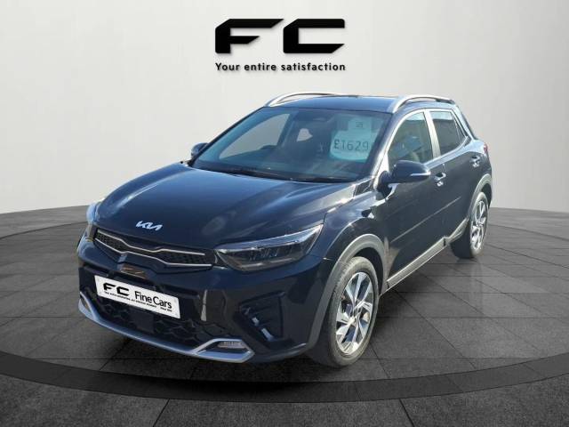 Kia Stonic 1.0T GDi 99 GT-Line 5dr DCT Hatchback Petrol Midnight Black Premium Metallic