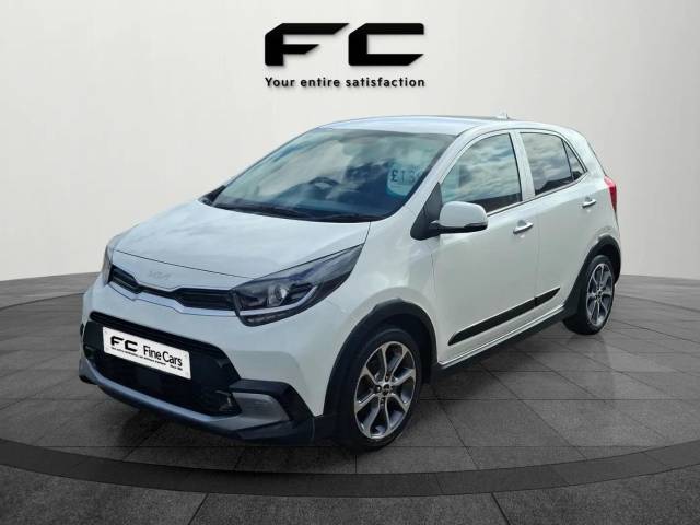 Kia Picanto 1.0 X-Line S 5dr Auto Hatchback Petrol Clear White