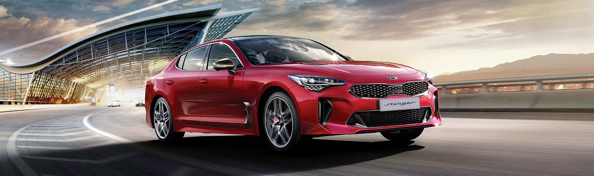 kia stinger Banner